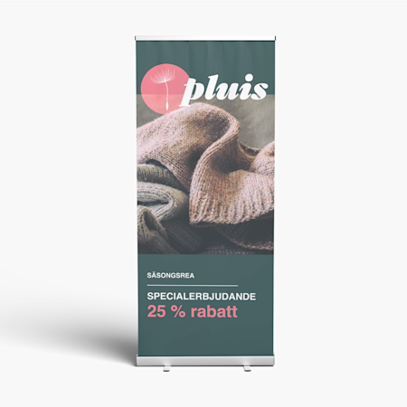 Banderoller med tryck