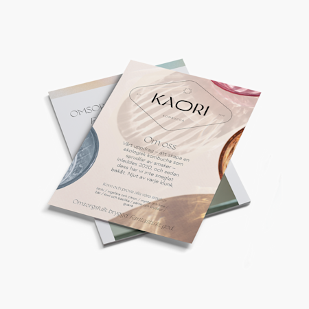 Flyers och brochyrer